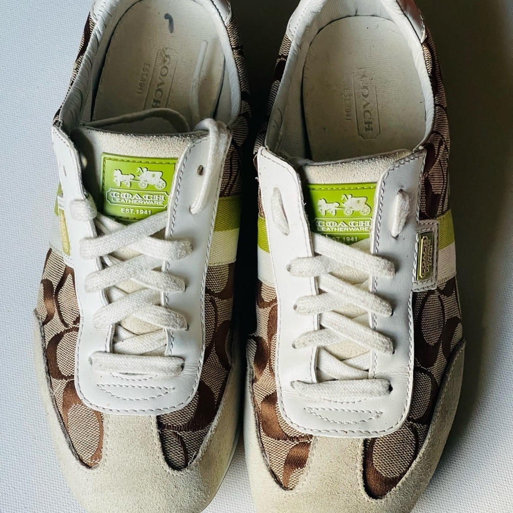 Coach “Boyle” signature “C” sneaker casual shoes womens